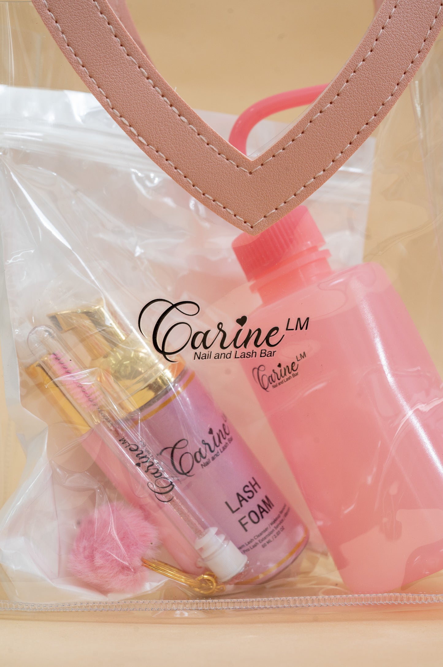 Eyelash shampoo full set With empty water bottle