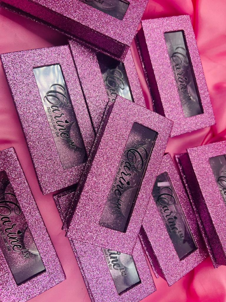 False lash with glue
